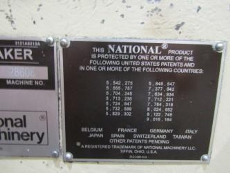 1/2", NATIONAL #S3, HS 4 DIE BOLTMAKER