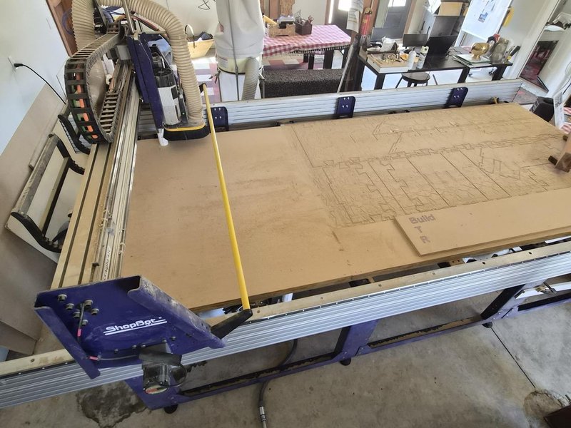 5’ x 12’ ShopBot PRS-5Alpha ATC CNC Router, 2025 – Dust Collector, Tool Changer