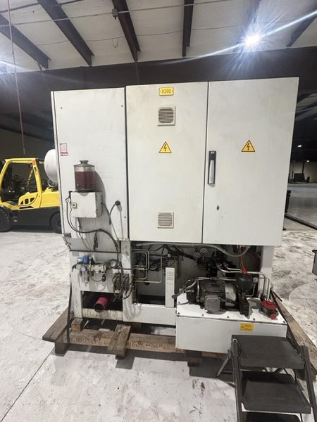 22″ Behringer VAL-560 NC1 Automatic Cold Saw, 2014 – Bar Loader, Conveyor, Dust Collector