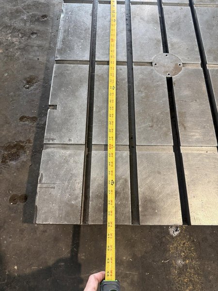 30" X 40" DEVLIEG AIR LIFT ROTARY TABLE. STOCK # 0221226