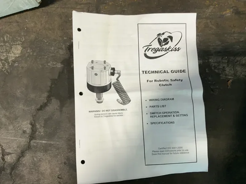 Tregaskiss Robotic Safety Clutch  -  Tough Gun