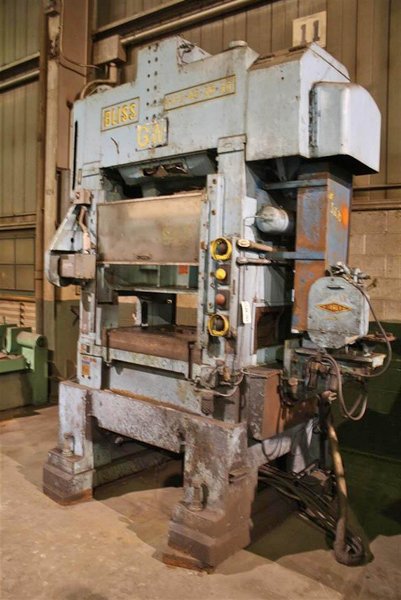 45 TON BLISS #HP2-45-36-30 HIGH SPEED PRODUCTION PRESS: STOCK #51670