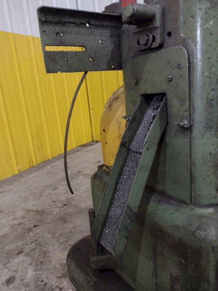 6 TON TISHKEN 2 POST MODEL #CO-2HW CUT OFF PRESS 1.5&quot; STROKE: STOCK #23570
