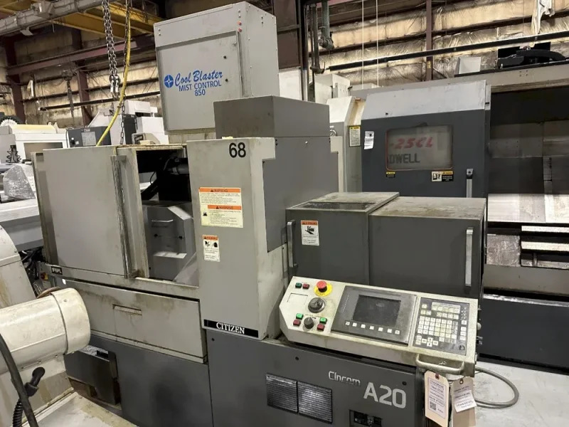 CITIZEN 2006 CITIZEN A20 VIPL CNC SWISS LATHE  -  A20 VIPL