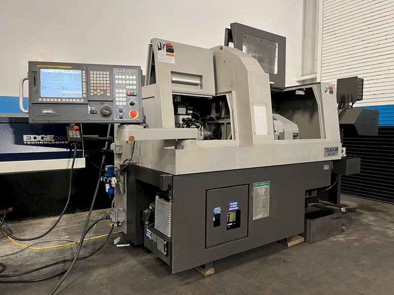 Tsugami S206 CNC Swiss Type Automatic Lathe – Bar Feeder