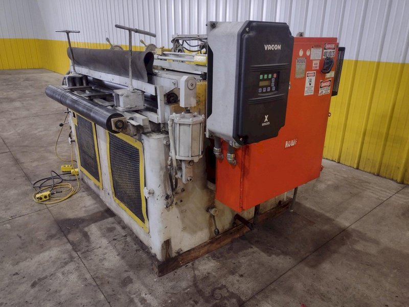 48&quot; x 14 GA ROWE 7 ROLL POWERED COIL STRAGHTENER: STOCK #22749