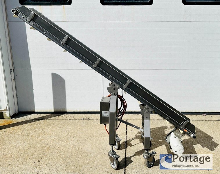 Dorner 7200 Series Sanitary  S.S. Conveyor  |  6” x 72" Up Conveyor with VFD Control