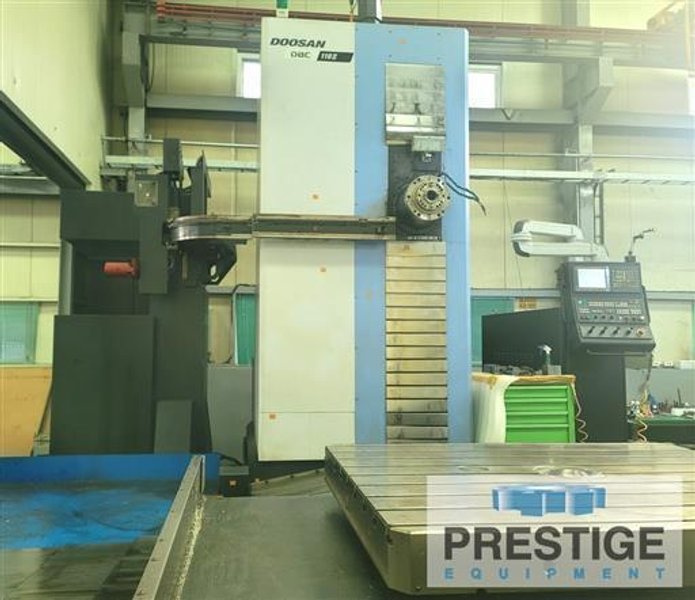 Doosan DBC110-II 4.33" CNC Table Type Boring Mill