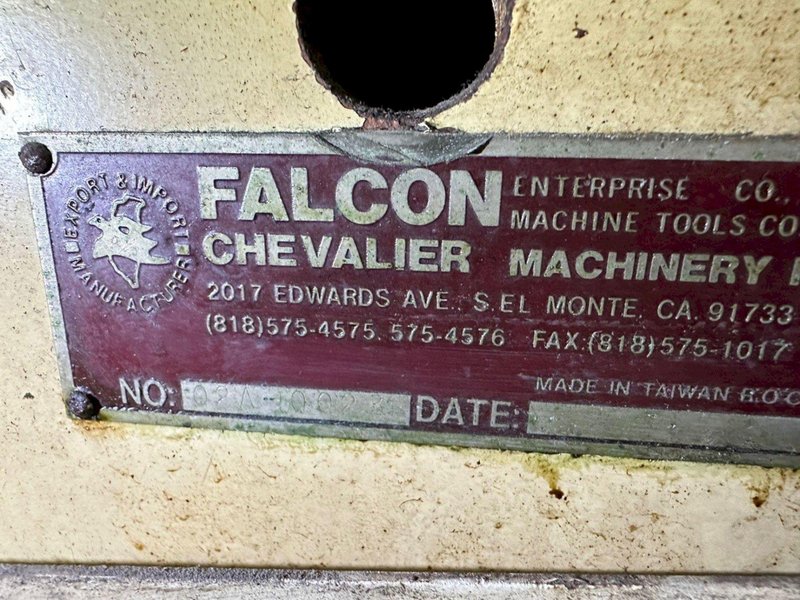 6" X 18" CHEVALIER FSG-618AD AUTOMATIC HYDRAULIC SURFACE GRINDER. STOCK # 0902624.