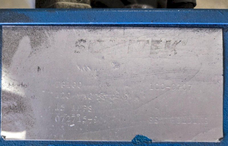 SONITEK TS100 HEATSTAKING ARBOR PRESS USED