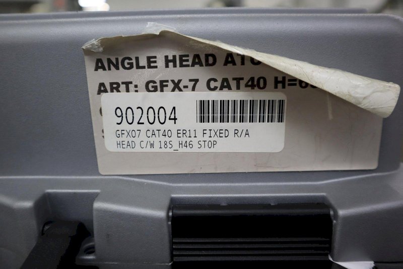 GS ATC GFX-7 CAT40 Angle Head Tool Holder Attachment- Auction Item