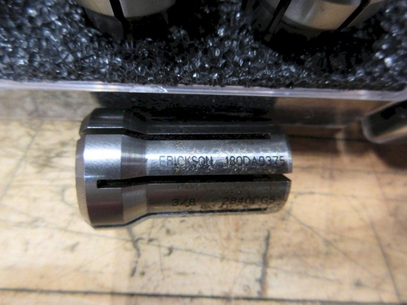 Erickson 180DA Collets 1/4"-3/4"- Auction Item