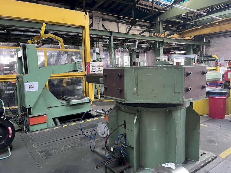 TILGERT - BURGHART &amp; SCHMIDT 650MM, DOUBLE PIT, PRECISION SLITTING LINE