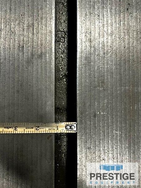 52&quot; x 388&quot; x 34&quot; T-Slotted Planer Table