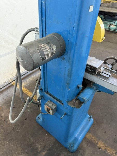 6" X 18" PARKER MAJESTIC NO. 2 HANDFEED SURFACE GRINDER w/ KIN JUNG " PERMANENT MAGNETIC CHUCK. STOCK #0310323.