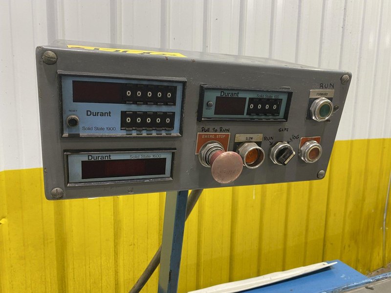 10 STAND X 1.5&quot; YODER ROLLFORMER BASE WITH DRIVE MOTOR: STOCK #17003