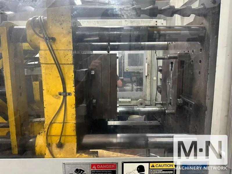 120 TON 6 OZ VAN DORN MODEL 120HT-8F INJECTION MOLDING MACHINE MFG 1997