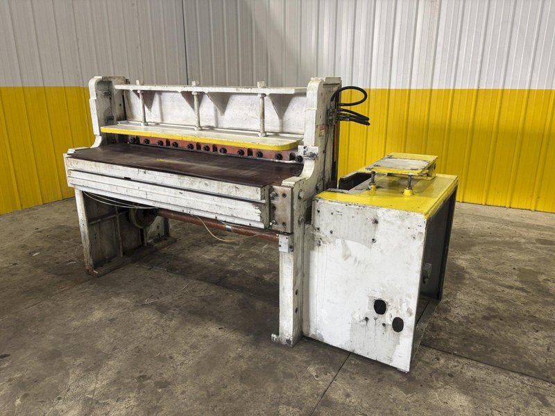 50" X 14 GA ROWE MODEL 1252-HS BOWTIE BLADE CUTOFF SHEAR: STOCK #22755