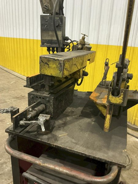 10" X .075" GUILD MODEL #VE-10 SHEAR END WELDER WTH LINCOLN TIG175 WELDER: YOBRO #24859