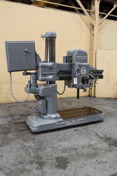 4&#039; X 9&#039; AMERICAN RADIAL DRILL: STOCK 58900
