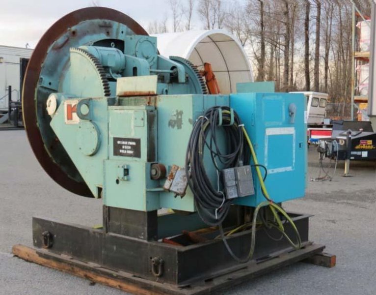 10,000 LBS RANSOME MODEL #100 WELDING POSITIONER: STOCK #69717