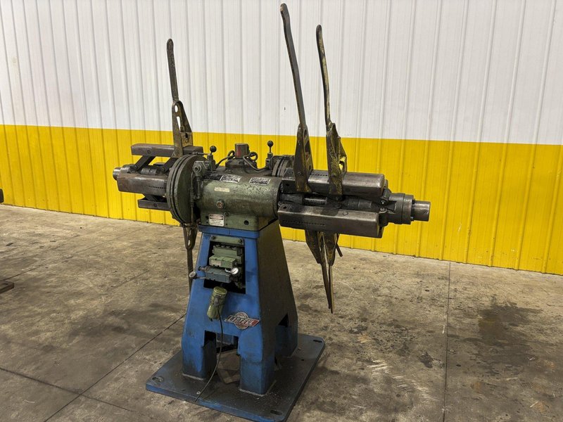 2,000 LBS X 12&quot; LITTELL MODEL #20-12 DOUBLE END PULL OFF UNCOILER COIL REEL: STOCK #23709