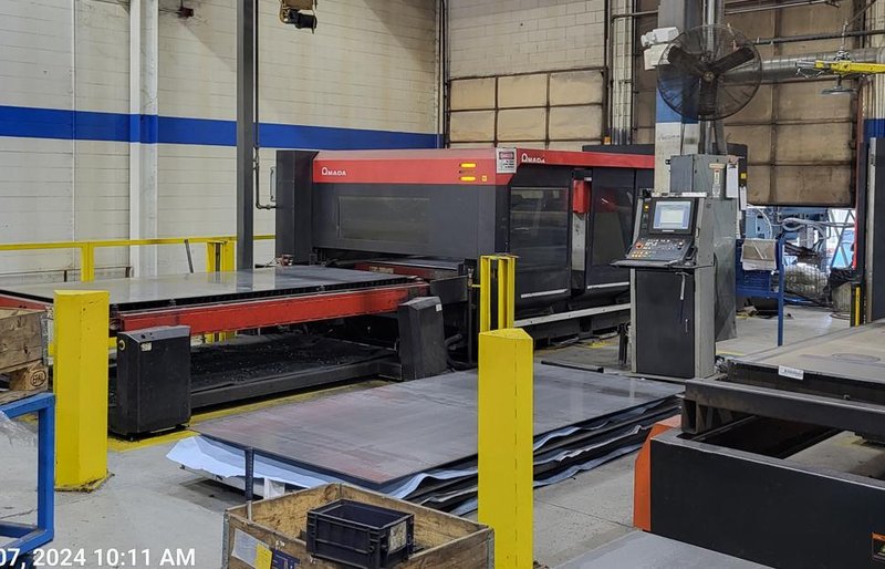 AMADA MODEL GEN2 FP,2 3015 C02 LASER WITH 60&quot; X 120&quot; TABLE: STOCK #20591