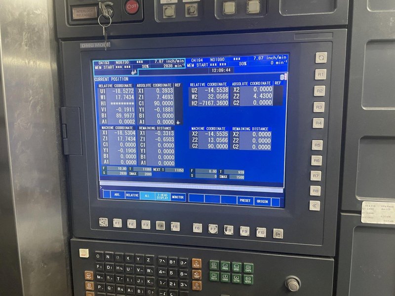 Mori Seiki NT4200/1000SZ CNC Multi-tasking Lathe For Sale - 2006