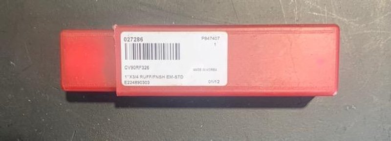 COBALT  1&quot; X 3/4” M42 L: 5.441  ROUGHING END MILL STOCK #15128