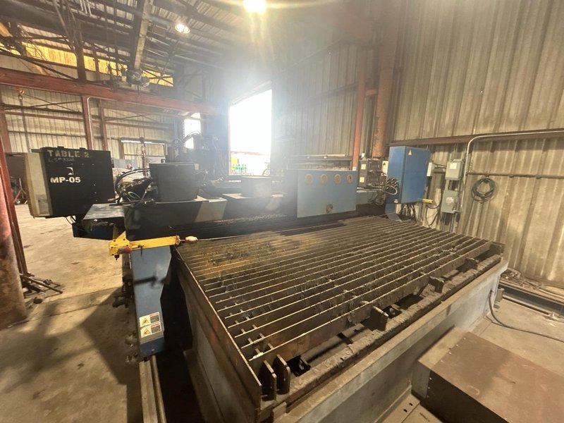 10′ x 25′ Controlled Automation BTL-923 Plasma Table, 2011 – Hypertherm HPR 400 XP, Chiller, Messer Fume Extractor