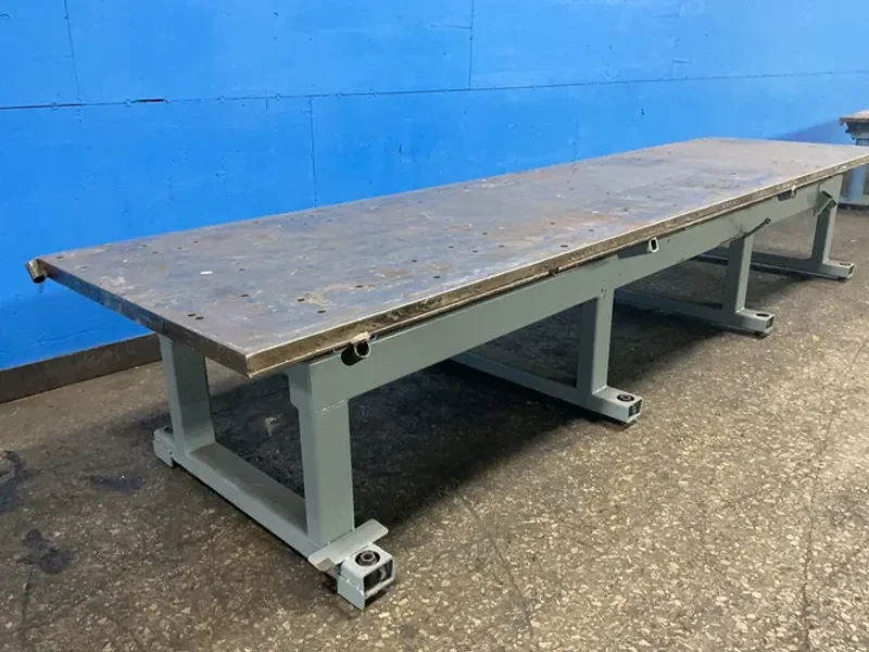 48” X 190” /2” THICK WELDING TABLE