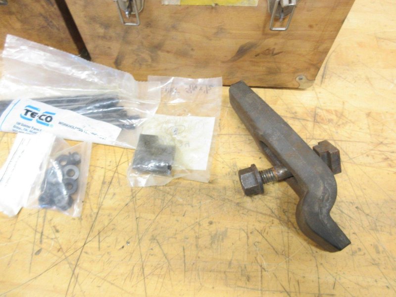 Clamp Down Hardware, Assorted Sizes, Studs, Straps, T-Nuts, In Wooden Cases- Auction Item