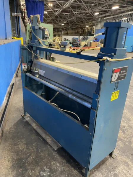 THE UNION TOOL CORP 56” X 2” ROLLERS HYDRAULIC SHEETER   -  UNION ROTARY PRESS #15, 50