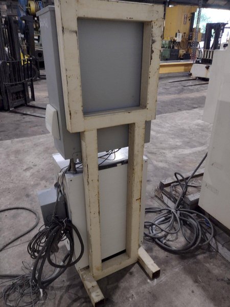 48” WIDE x 30 HP MECHANICAL IN-LINE COIL PRESS &amp; SHEAR WITH PLC VARIABLE SPEED DRIVE: STOCK #22968