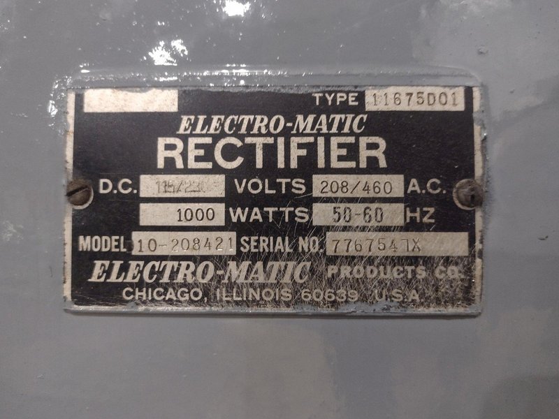 42" BLANCHARD MODEL18-42 ROTARY SURFACE GRINDER: YOBRO #23954