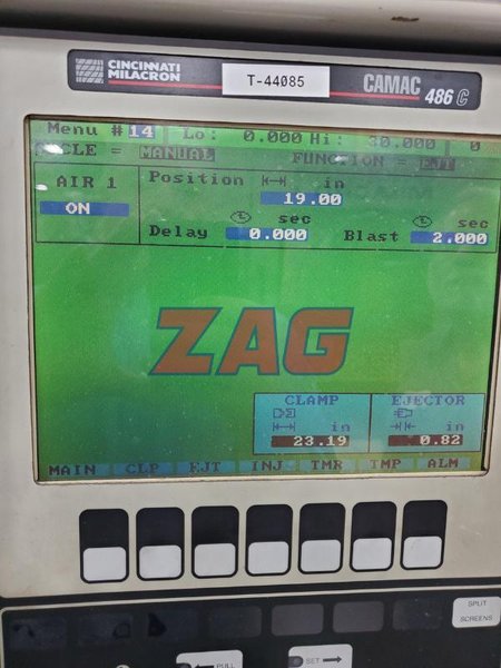 Cincinnati Milacron Used MH300-29 Injection Molding Machine, 300 ton,  29 oz.