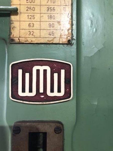 WMW BK40 Drilling Machine STOCK# 2139