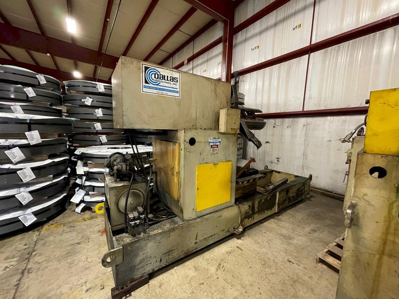 10,000 lbs x 36&quot; Dallas Coil Reel and Powered Straightener