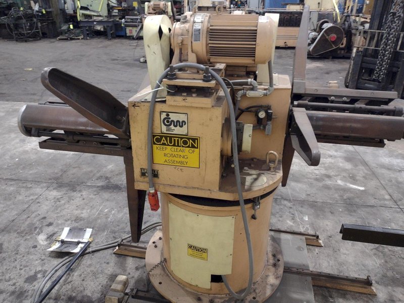 4,000 LBS X 18&quot; CWP MODEL #3RDM-18 DOUBLE END MOTORIZED COIL REEL UNCOILER: YOBRO #23973