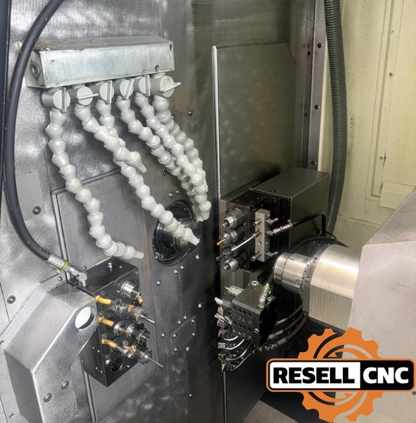 2018 DMG Mori Sprint 32/8 CNC Screw Machine w/ Barfeeder