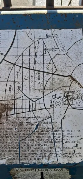 1992 GRADALL MODEL #524 TELEHANDLER W/ TIRES: YOBRO #25163