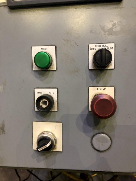 24" X .070" Dallas Model DRFE-324 PROGRAMMABLE SERVO PRESS FEEDER: STOCK 16272