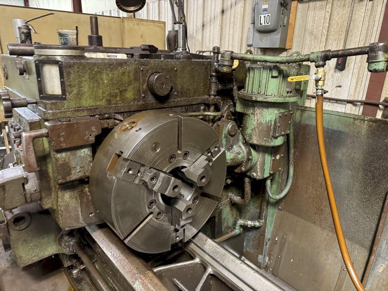 3A WARNER &amp; SWASEY M-3500 SADDLE TYPE TURRET LATHE. STOCK # 0345325