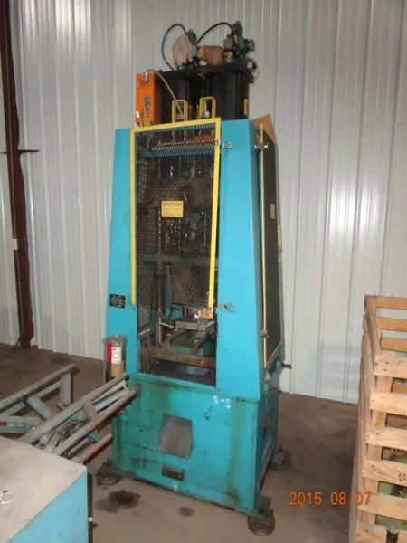 TISHKEN 15 TON CUT OFF PRESS, STOCK# 12983J