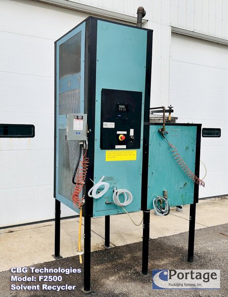 CBG Technologies Model: F2500  ||  Solvent Recycler