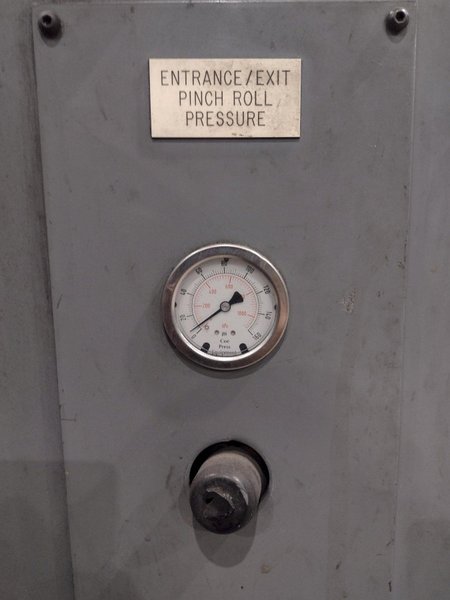 12&quot; X .080&quot; COE MODEL #CPPS-PO-225-12 POWERED COIL STRAIGHTENER: STOCK #21329