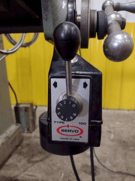 3 HP SHARP VERTICAL RAM TYPE KNEE MILL DRO &amp; POWER FEED : YOBRO #25318