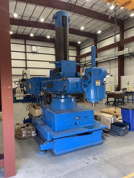 COLLET PORTABLE DRILL, MODEL BUV2000, MORSE 5 TAPER, DRILLING HEAD CAN BE ROTATED, SWIVELLED, AND TRAVERSED