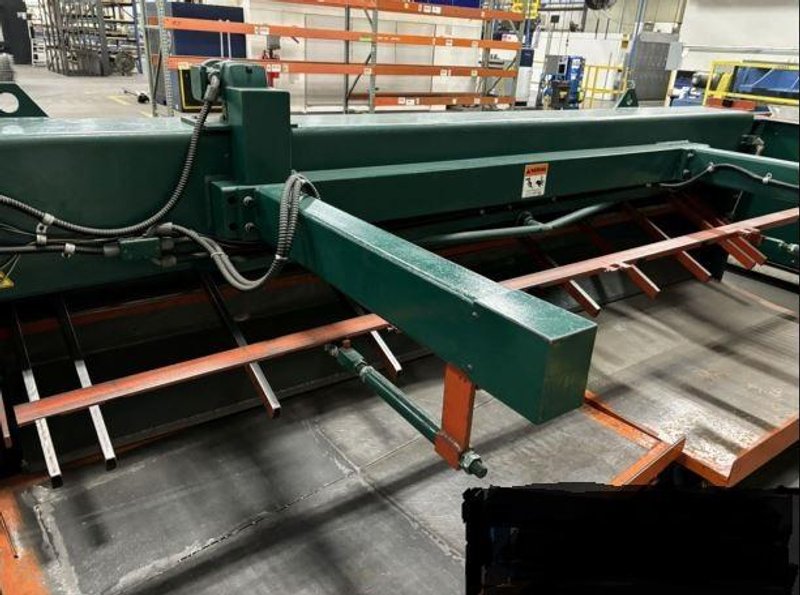 10 ga. x 12 ft, Used Tennsmith Power Shear, Model LM1210