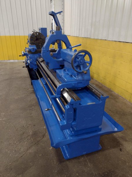 25&quot; x 120&quot; TOS MODEL #SN63B GAP BED ENGINE LATHE W/ 3&quot; HOLE: STOCK 13650